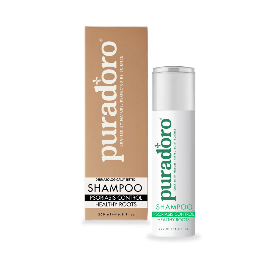 psoriazis shampoo Šampón na psoriázu & Zdravé cibuľky – Upokojuje pokožku hlavy, znižuje šúpanie a podráždenie 200ml – Obrázok 1