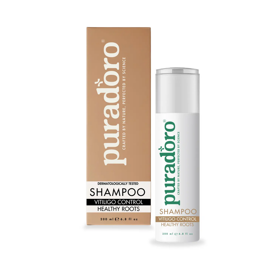 vitiligo shampoo Šampón na bielenie & Zdravé cibuľky – Jemná starostlivosť o pokožku hlavy, vyživuje cibuľky 200ml – Obrázok 1